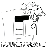 Dang illustrateur jeunesse. Je la mets dans un tiroir, elle me dit : Il fait trop noir. Découvrez la chanson de La Souris verte. Ce coloriage gratuit vous est offert par Dang, l'illustrateur jeunesse qui dessine pour les enfants. Avec vos crayons de couleurs ou à la peinture, coloriez ou peignez le coloriage de la chanson de La Souris verte.