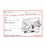 Carte anniversaire pour enfant, l'araignée et le frelon