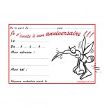 Carte anniversaire pour enfant, petit moustique