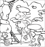 Coloriage pour enfant.