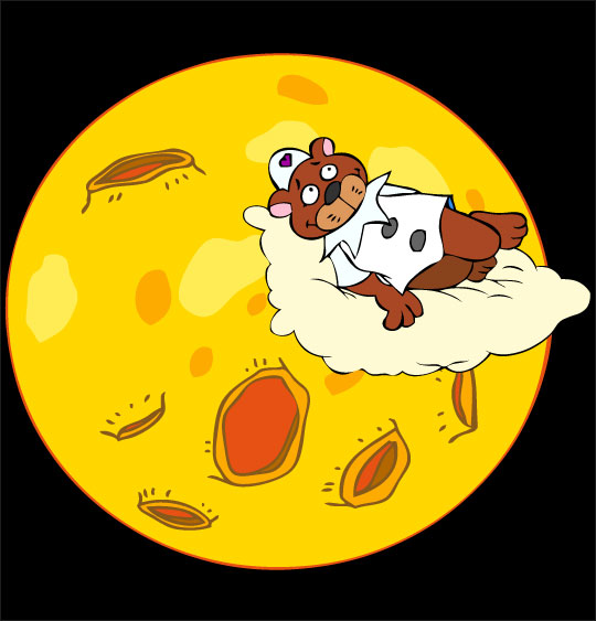 Coloriage Au Clair De La Lune