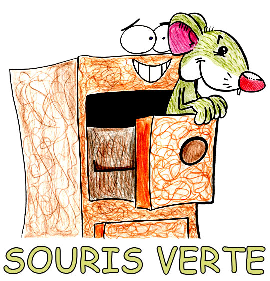 Dessin Une souris verte, la souris verte dans le tiroir, catégorie Chanson pour enfants Une souris verte